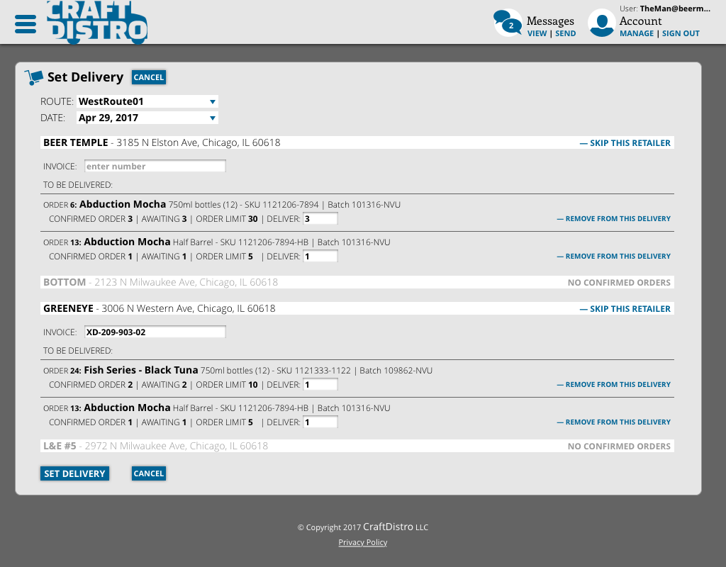 mobile site