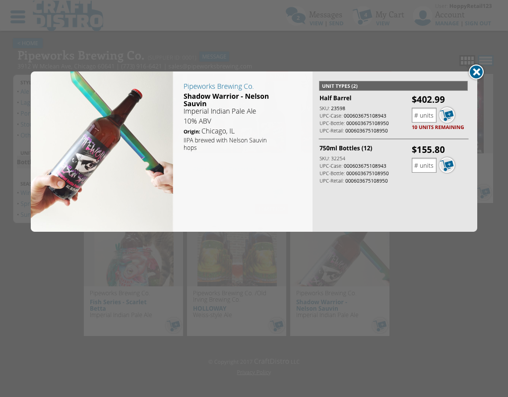 mobile site