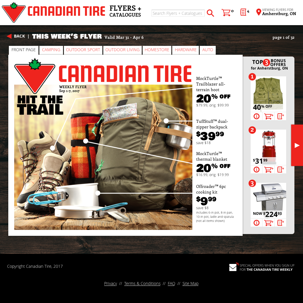 mobile site