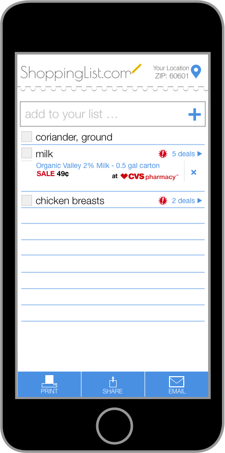mobile site