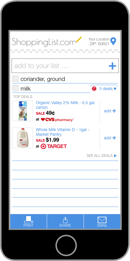 mobile site