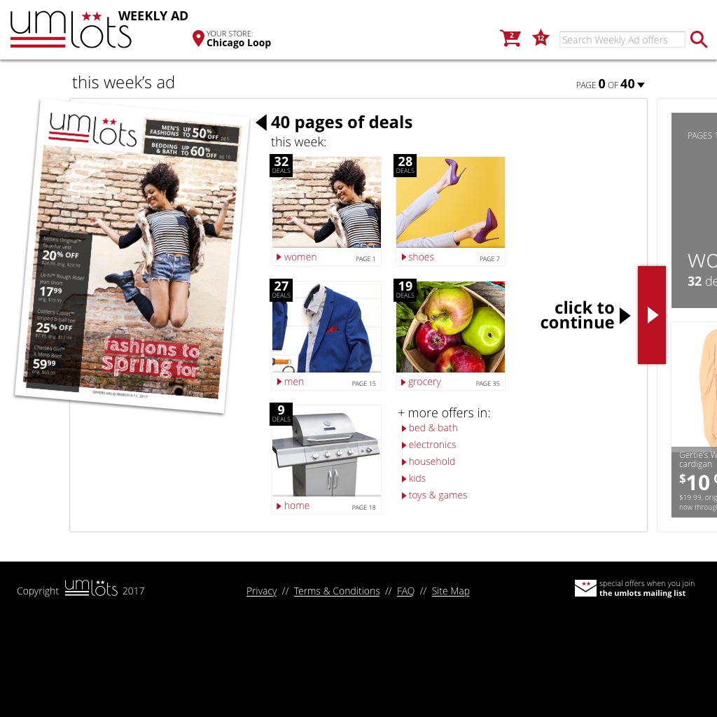 mobile site